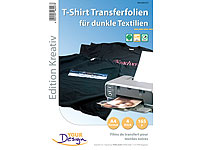 Your Design 4 T-Shirt Transferfolien für bunte Textilien A4 Inkjet Your Design T-Shirt-Druck-Folien