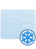 newgen medicals Kühlende Matratzenauflage, 90 x 90 cm, wiederverwendbar, blau newgen medicals Selbstkühlende Bettauflagen